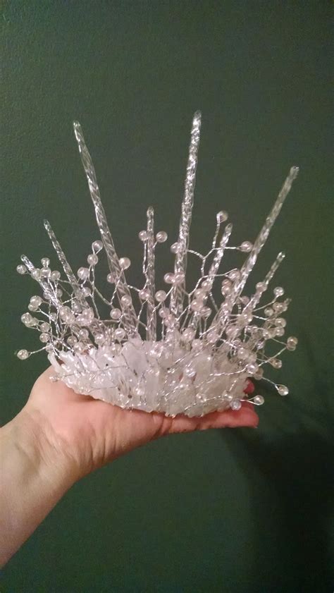 diy ice queen crown|Ice Queen Crown DIY .